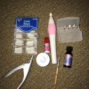 Acrylic nail kit